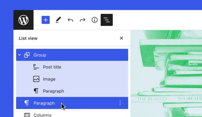 List view wordpress
