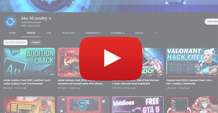 Des vidéos YouTube diffusent le logiciel malveillant Aurora Stealer par l’intermédiaire d’un loader très évasif